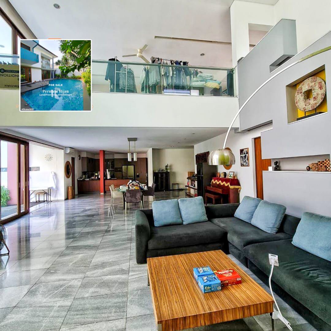 Rumah 5 Kamar Permata Hijau Jakarta.
