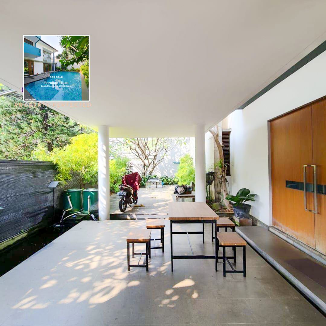 Rumah 5 Kamar Permata Hijau Jakarta.
