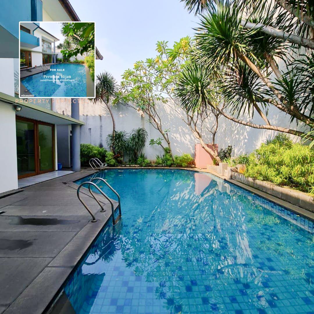 Rumah 5 Kamar Permata Hijau Jakarta.