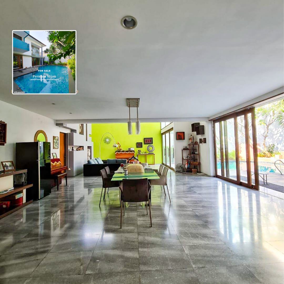 Rumah 5 Kamar Permata Hijau Jakarta.