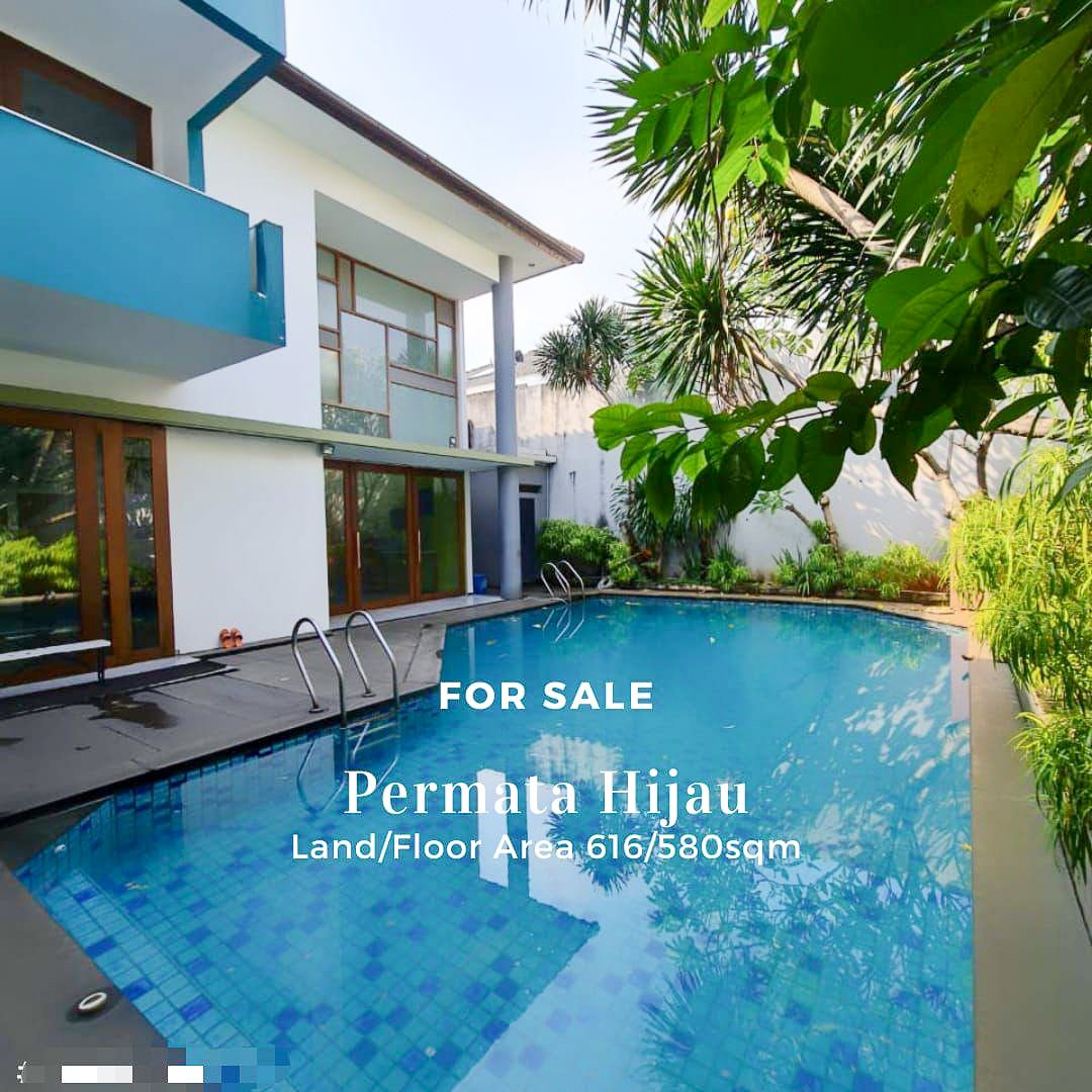 Rumah 5 Kamar Permata Hijau Jakarta.