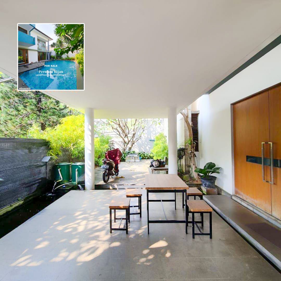 Rumah 5 Kamar Permata Hijau Jakarta.